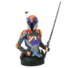 Doprsni kip Sabine Wren iz Vojne zvezd, Rebels, 15 cm