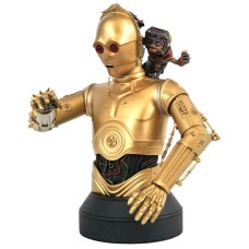 Doprsni kip C-3PO in Babu Frika iz Vojne zvezd, Epizoda IX, 15 cm