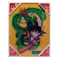 Dragon Ball Goku s posterom iz stekla Shenron Dragon Ball Goku s posterom iz stekla Shenron