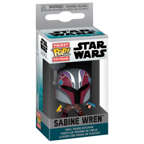 Žepni obesek za ključe POP Ahsoka Sabine Wren