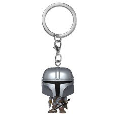 Žepni obesek za ključe POP Vojna zvezd Mandalorian 9 Mandalorian
