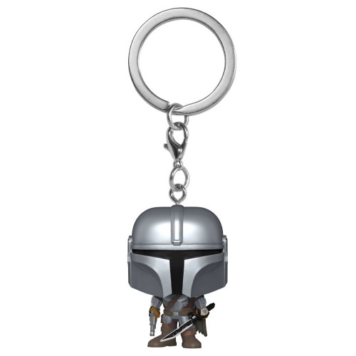 Žepni obesek za ključe POP Vojna zvezd Mandalorian 9 Mandalorian
