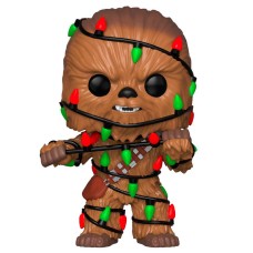 POP figura Vojna zvezd Praznični Chewie z lučkami