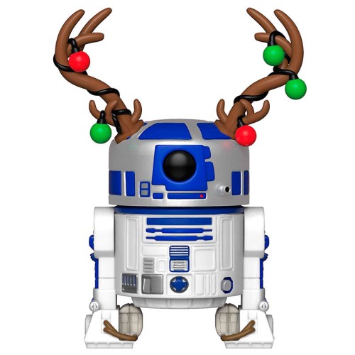 POP figura Vojna zvezd Praznični R2-D2 z rogovi