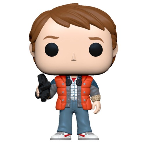 Funko POP figura Nazaj v prihodnost Doc Marty v napihnjenem jopiču