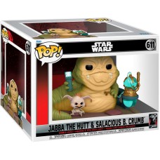POP figura Vojna zvezd 40. Jabba The Hutt in Salacious B Crumb