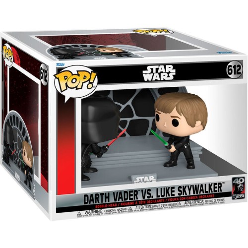 POP figura Vojna zvezd 40. Darth Vader proti Luku Skywalkerju