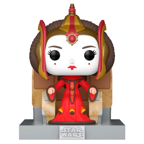 POP figura Deluxe Vojna zvezd Kraljica Amidala na prestolu