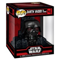 POP figura Deluxe Vojna zvezd Darth Vader na prestolu POP figura Deluxe Vojna zvezd Darth Vader na prestolu