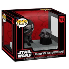 POP figura Deluxe Star Wars Kylo Ren s čelado Darth Vader