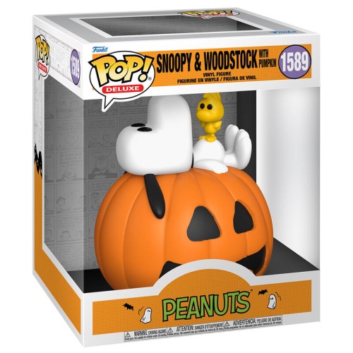 Funko POP figura Deluxe Peanuts Snoopy & Woodstock z bučo Funko POP figura Deluxe Peanuts Snoopy & Woodstock z bučo
