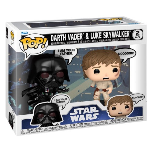 POP paket 2 figuric Vojne zvezd Darth Vader in Luke Skywalker