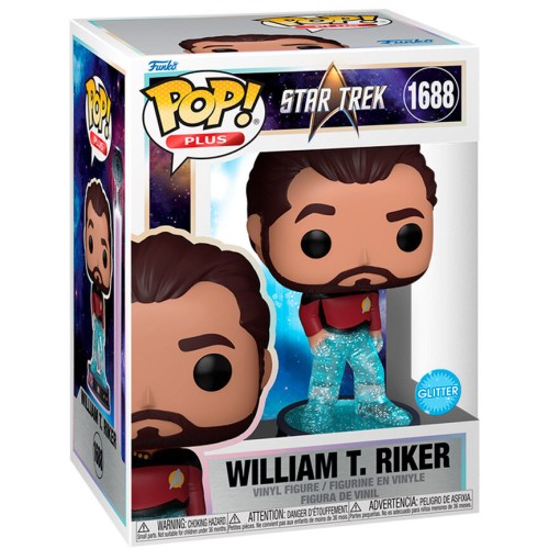 Funko POP figura Plus Star Trek William T. Riker Funko POP figura Plus Star Trek William T. Riker