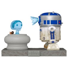 POP figura Deluxe Star Wars R2-D2 in princesa Leia Hologram