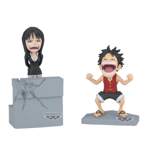 Zbirateljska figura One Piece Luffy & Nico Robin World 10 cm