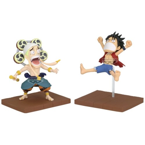 Zbirateljska figura One Piece Monkey D Luffy & Enel World 7 cm Zbirateljska figura One Piece Monkey D Luffy & Enel World 7 cm