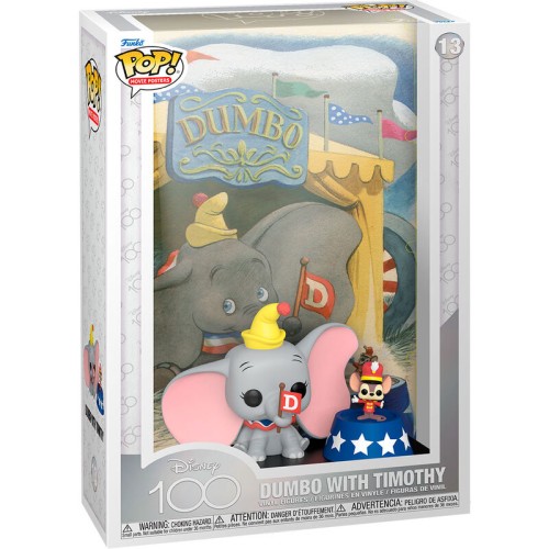 POP figura Filmski poster Disney 100. obletnica Dumbo