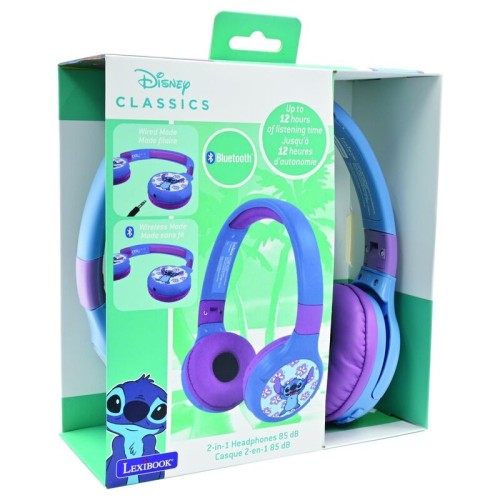 Bluetooth brezžične slušalke Disney Lilo and Stitch