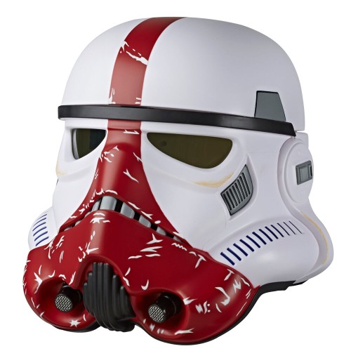 Elektronska čelada Stormtrooperja iz sežigalnice Vojne zvezd