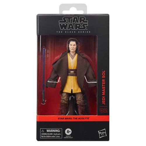 Figurica Vojne zvezd Akolit Jedi mojster Sol 15 cm