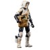 Figurica Vojne zvezd Mandalorian Speeder Bike Scout Trooper in Grogu 9 cm