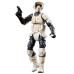 Figurica Vojne zvezd Mandalorian Speeder Bike Scout Trooper in Grogu 9 cm