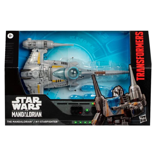 Figurica Transformers Vojna zvezd Mandalorian N-1 Starfighter 19 cm