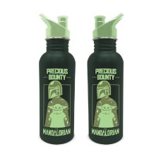 Steklenica iz nerjavečega jekla Vojna zvezd Mandalorian Dragocena nagrada 700 ml