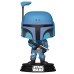 POP figura Vojna zvezd Mandalorian Smrtonosna ura Mandalorian Two Stripes Exclusive