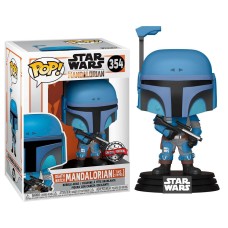 POP figura Vojna zvezd Mandalorian Smrtonosna ura Mandalorian Two Stripes Exclusive