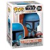 POP figura Vojna zvezd Mandalorian Smrtonosna ura Mandalorian Two Stripes Exclusive