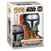 POP figura Vojna zvezd Mandalorian Mando leti z reaktivnim nahrbtnikom