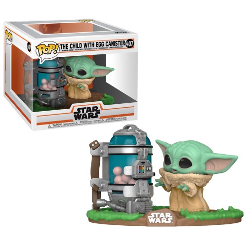 POP figura Vojna zvezd Mandalorianski otrok s posodo