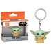 Žepni obesek za ključe POP Vojna zvezd Mandalorian Yoda Otrok