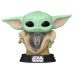 POP figura Vojna zvezd Mandalorian Din Grogu z oklepom
