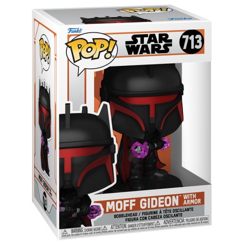 POP figura Vojna zvezd Mandalorianec Moff Gideon z oklepom