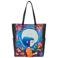 Nakupovalna torba Loungefly Coraline Worlds Laika Nakupovalna torba Loungefly Coraline Worlds Laika