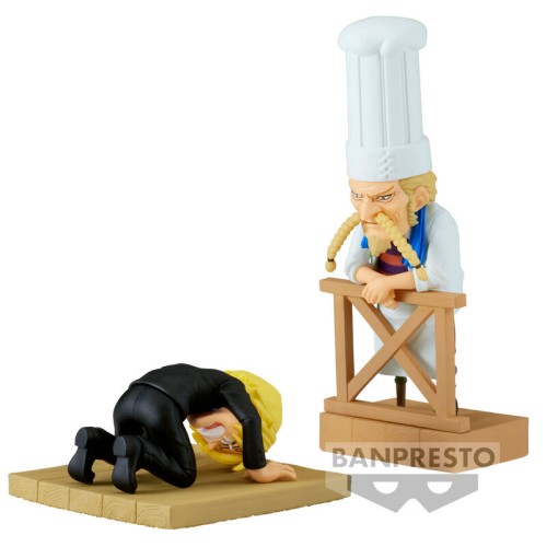 Zbirateljska figura Sanji & Zeff 2 World iz serije WCF Log iz serije One Piece, 8 cm Zbirateljska figura Sanji & Zeff 2 World iz serije WCF Log iz serije One Piece, 8 cm