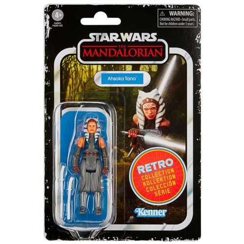Figurica Ahsoka Tano iz serije Vojna zvezd Mandalorian, retro kolekcija, 9,5 cm