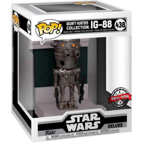 POP figura Deluxe Star Wars Bounty Hunters IG-88 Ekskluzivno