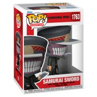 POP figura Človek z motorno žago Samurajski meč