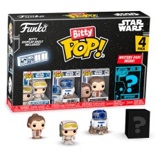 Blister 4 figure Bitty POP Vojna zvezd Luke Skywalker