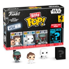 Blister 4 figure Bitty POP Vojna zvezd Leia