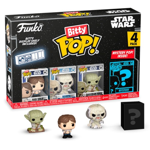 Blister 4 figure Bitty POP Vojna zvezd Han Solo