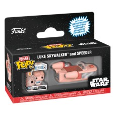 Bitty Pop figurica jaha Luka Skywalkerja in Speederja iz Vojne zvezd Bitty Pop figurica jaha Luka Skywalkerja in Speederja iz Vojne zvezd