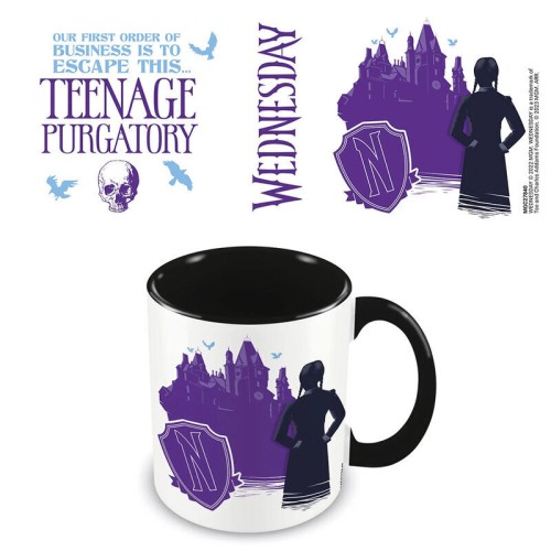 Wednesday Teenage Purgatory 315 ml skodelica Wednesday Teenage Purgatory 315 ml skodelica