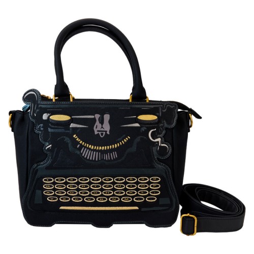 Torba za čez ramo Loungefly Wednesday Typewriter