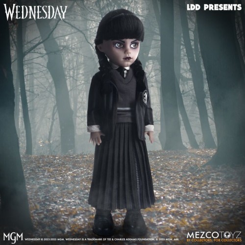 Žive lutke Wednesday Uniformna lutka 25,5 cm