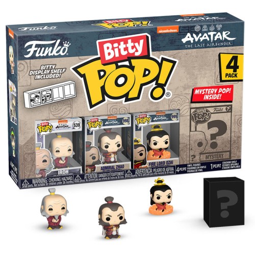 Blister 4 figure Bitty POP Avatar The Last Airbender Iroh Blister 4 figure Bitty POP Avatar The Last Airbender Iroh