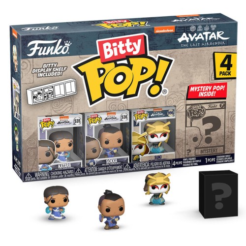 Blister 4 figure Bitty POP Avatar The Last Airbender Katara